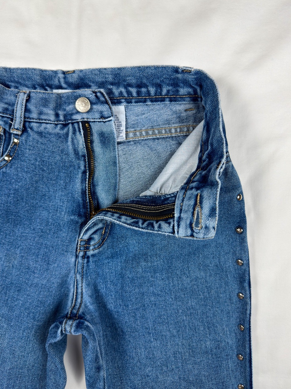 Vintage Y2K Arizona Studded Flare Jeans - Picture 7 of 8